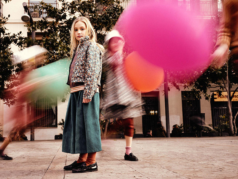 Floral jacket - jeans