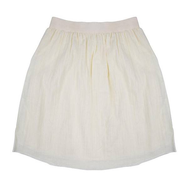 Lange witte rok