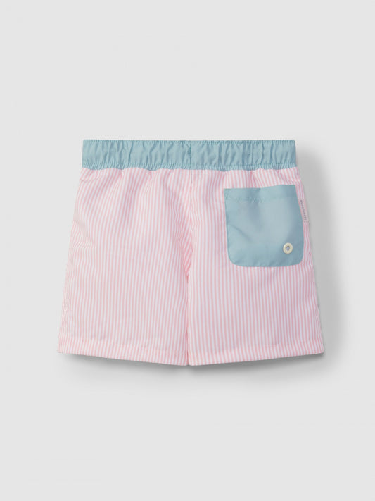 Zwemshort - roze streepjes