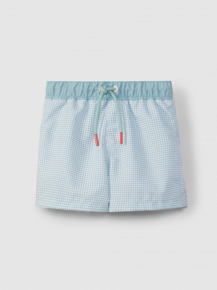 Zwemshort - groene ruitjes