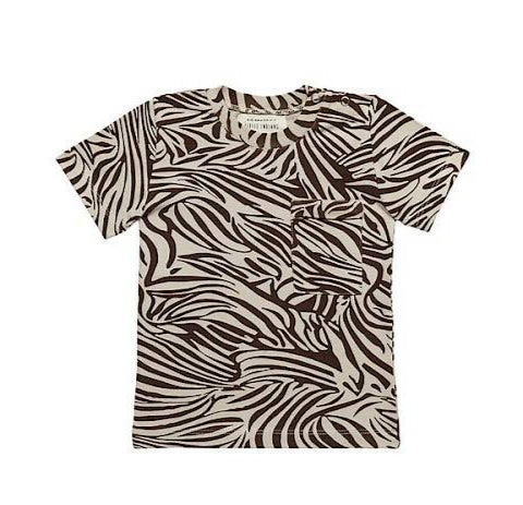 T-shirt - Boxy zebra