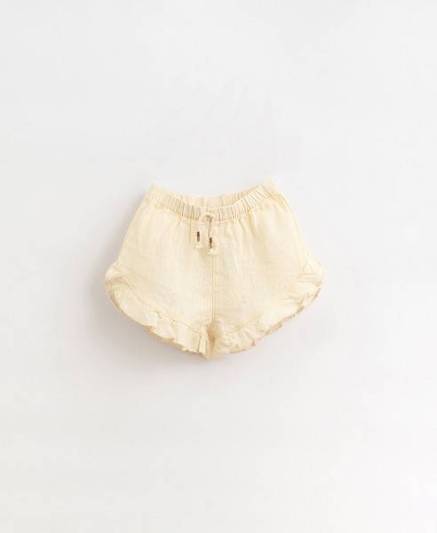 Linnen short - Karité