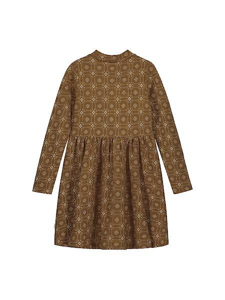 Bruin kleedje in Merino wol