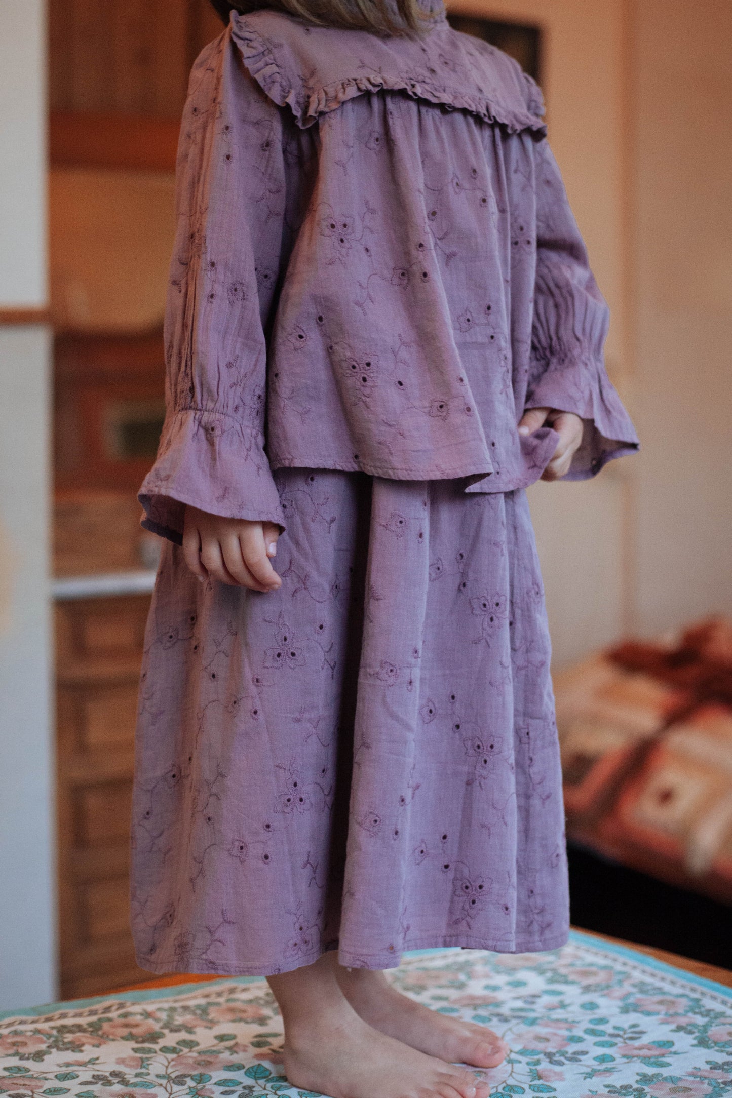 Eden skirt - dusty taupe