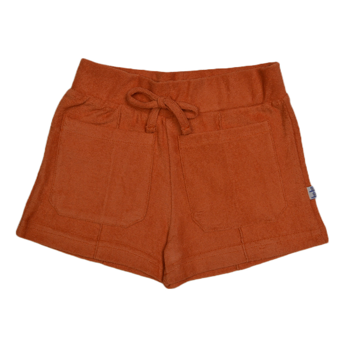 Short in badstof - pocket