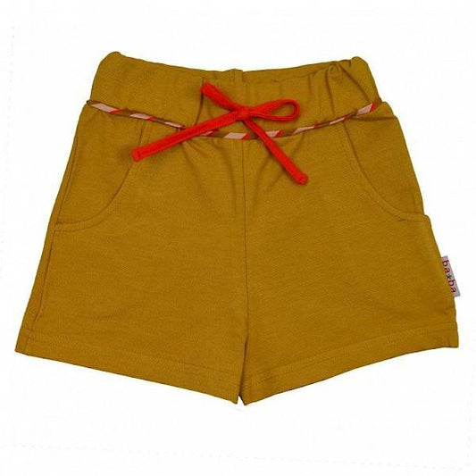 Girls short - okergeel