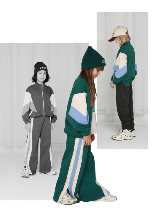 Sweatvest - colour block