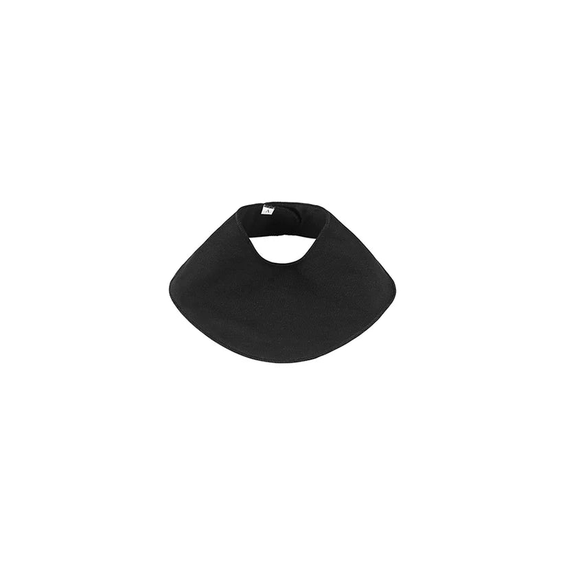 Bib cotton fleece - black