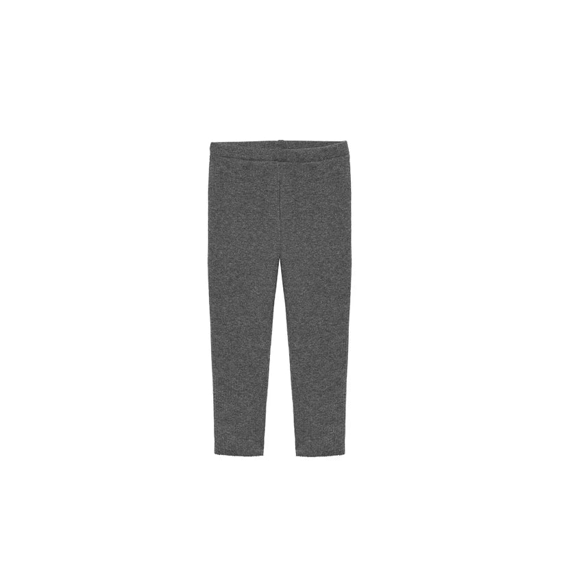 Baby rib legging - dark grey