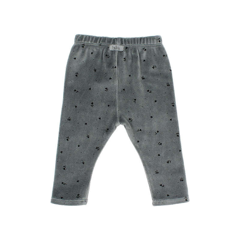 Velvet cuore leggings - elephant