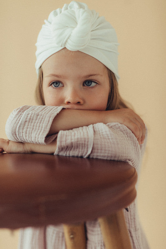 Turban n°2 - Pearl white