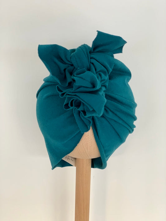 Turban - organic emerald
