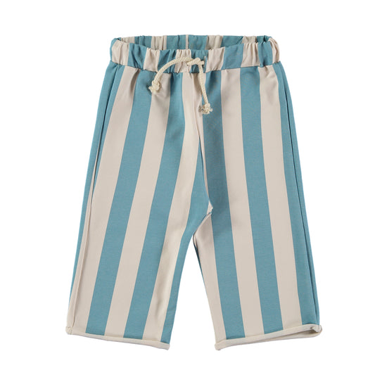 Pants- strips blue