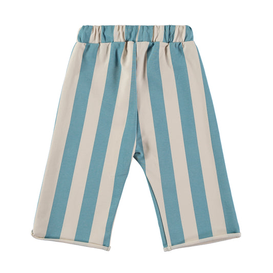 Pants- strips blue