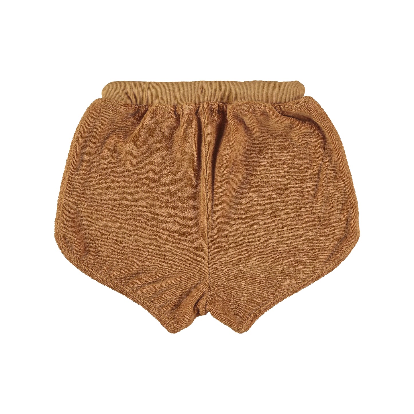 Short in badstof kids - mustard