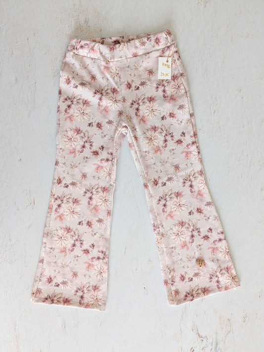 Flared pants - bloemen