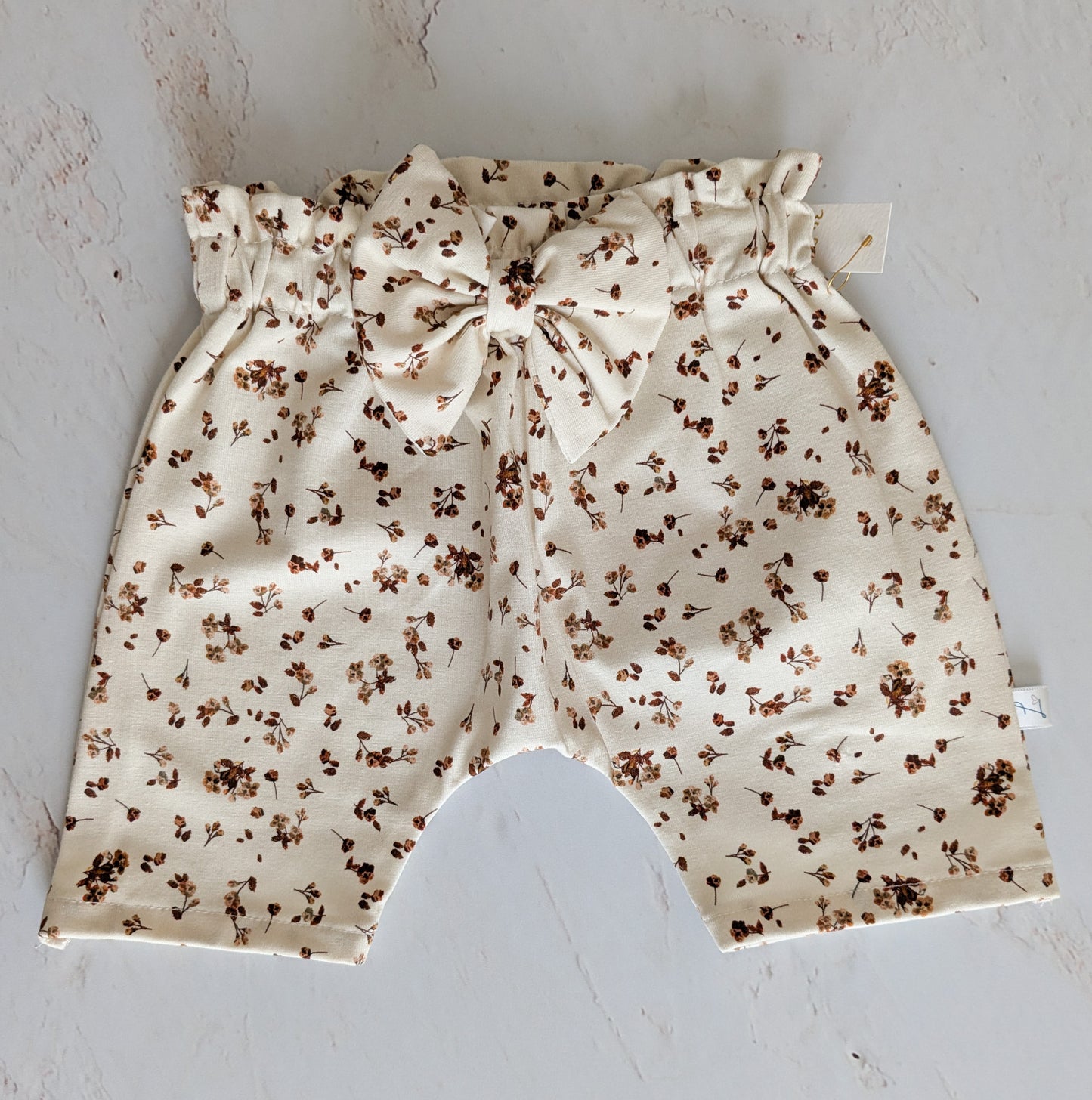 Korte broek - bloemen