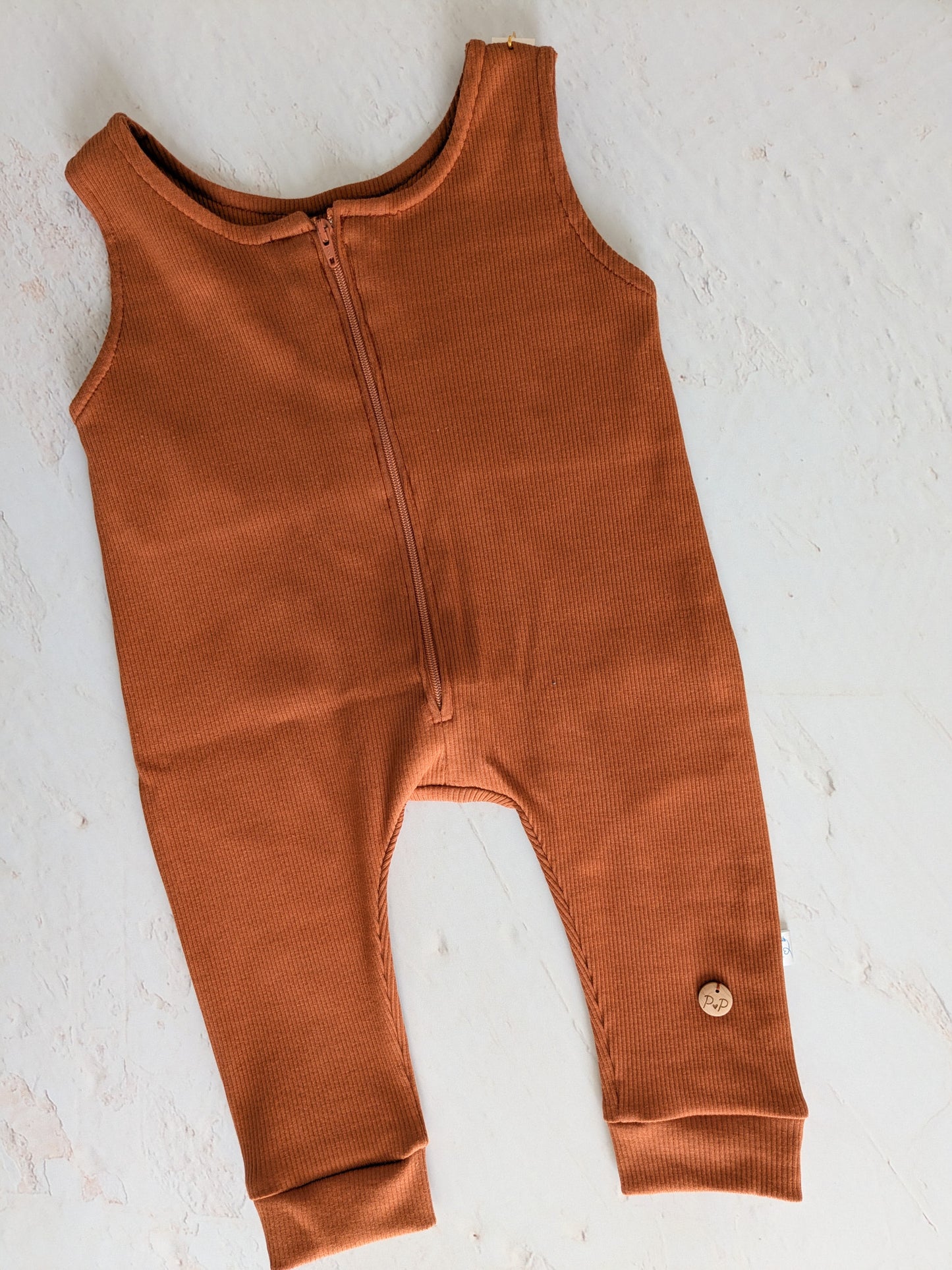 Salopette ribjersey