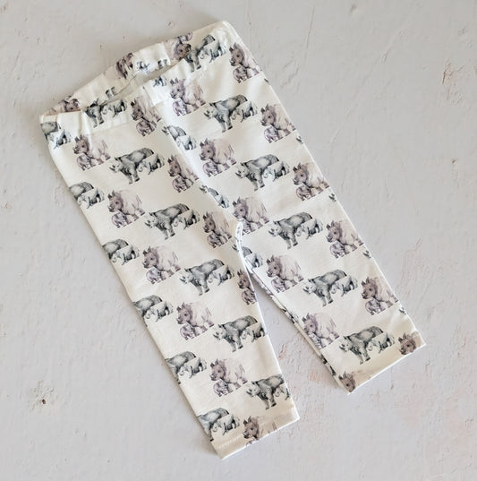 Legging neushoorn
