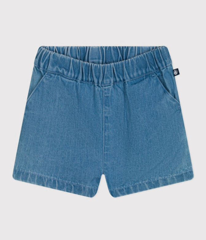 Blauwe short