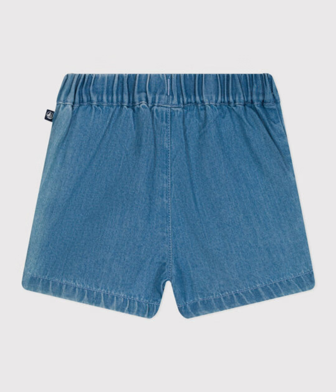 Blauwe short