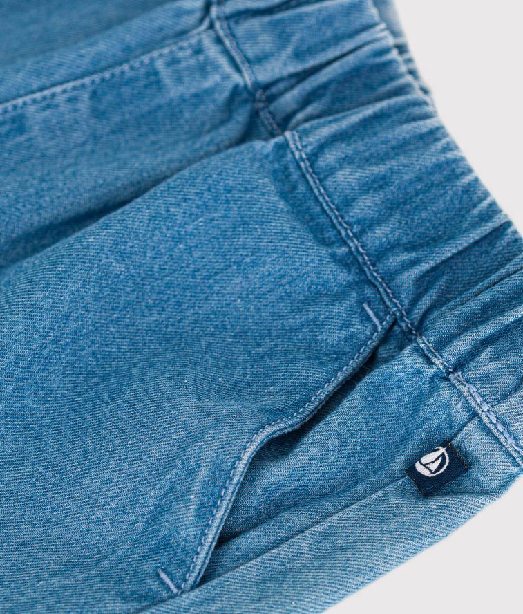 Blauwe short