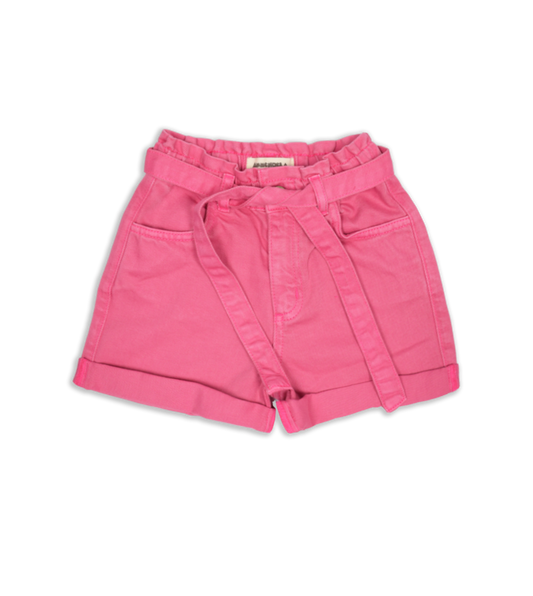 Short - Carmin rose denim