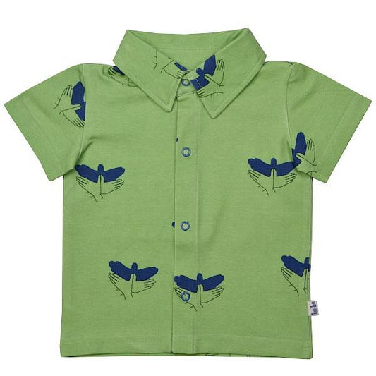 Boys shirt - groen