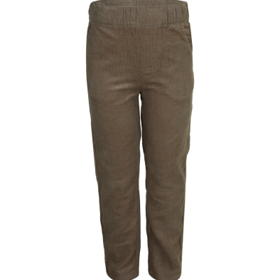 Bruine geribbelde broek - Brecht