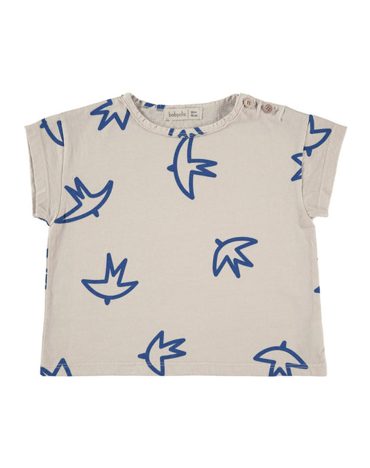 T-shirt Camiseta baby - blue