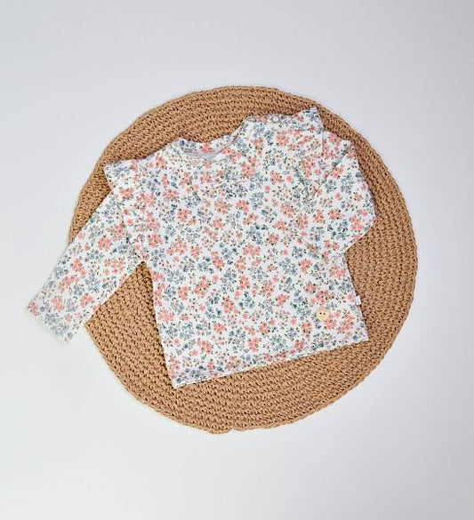 Longsleeve met bloemetjes