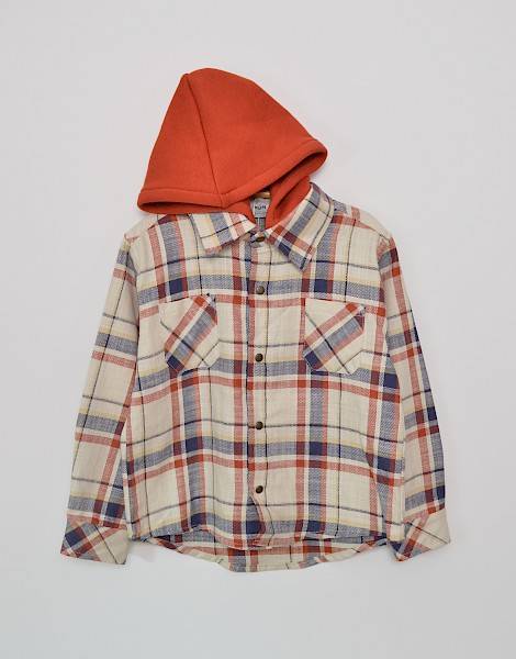 Overshirt red squares