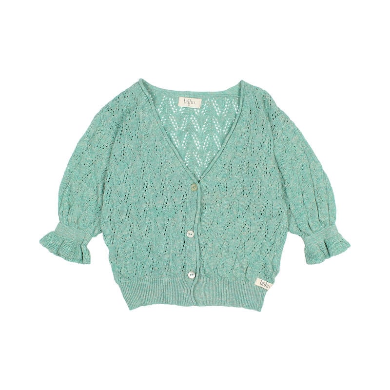 Romantic cardigan kids - mint