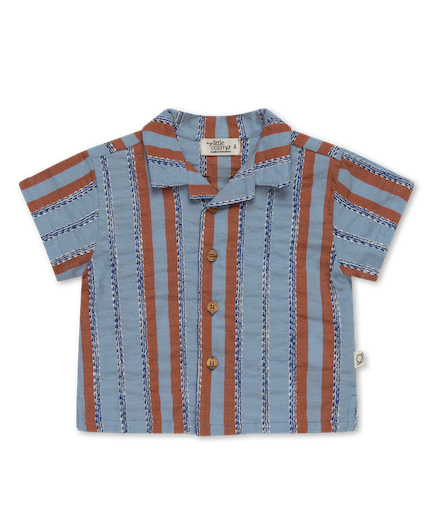 James striped shirt