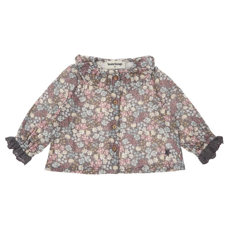 Vintage Liberty flowers blouse