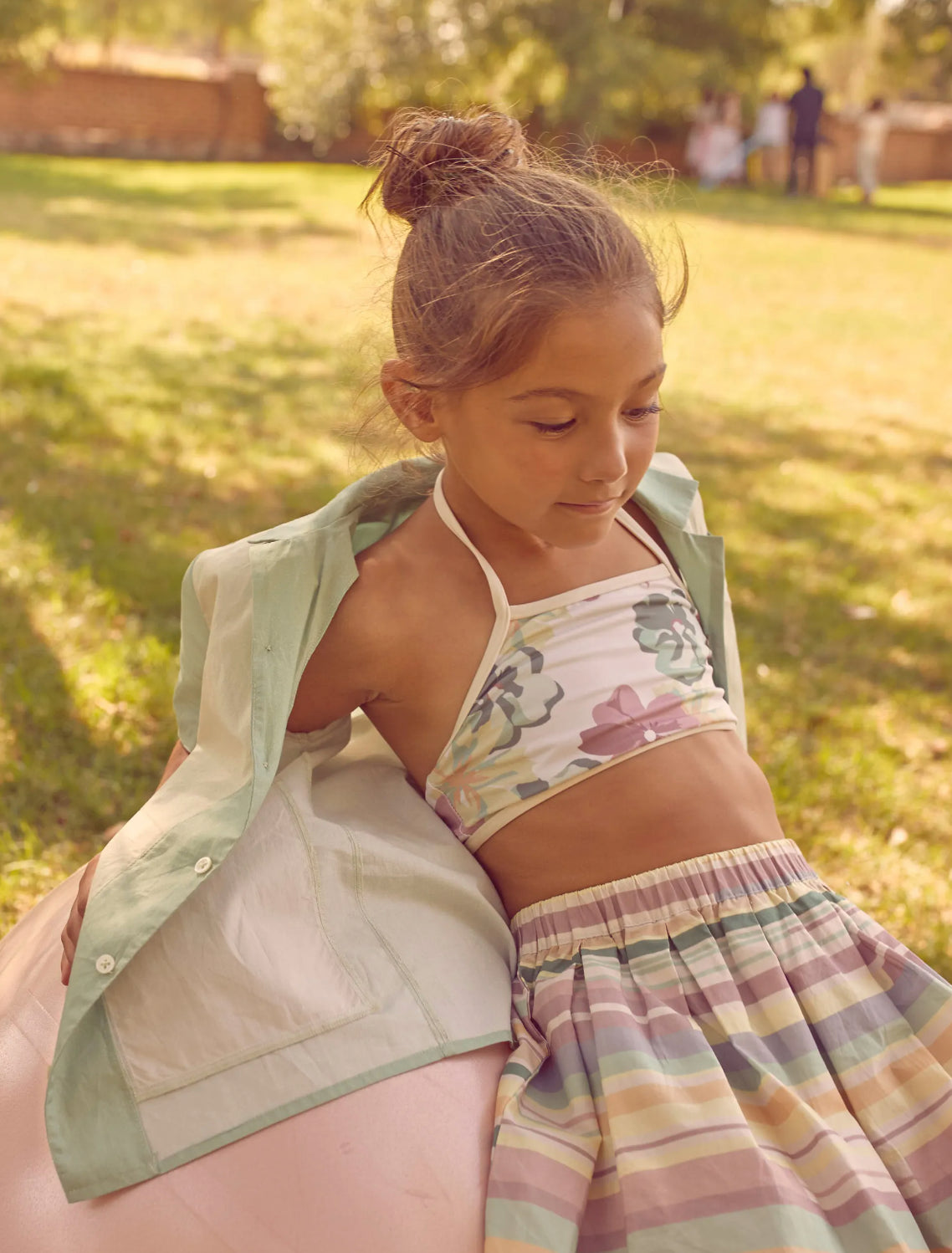 Reversible bikini - Field of flowers