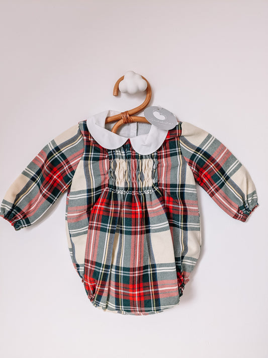 Kerstromper - ronde kraag