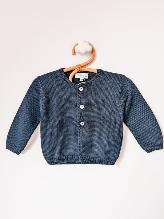 Cardigan met knoopjes - blauw