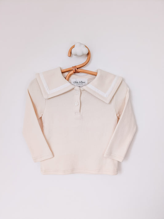 Sailor top - cream