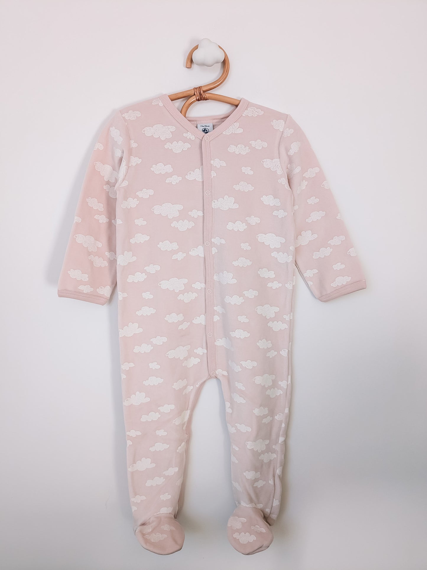 Pyjama - roze wolken
