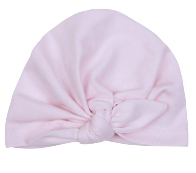 Tulband baby - pastel roze