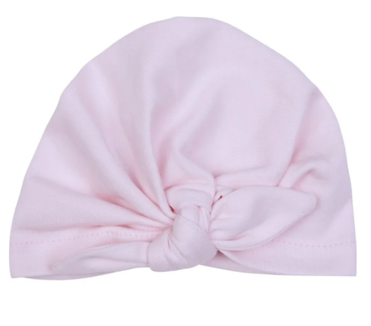 Tulband baby - pastel roze