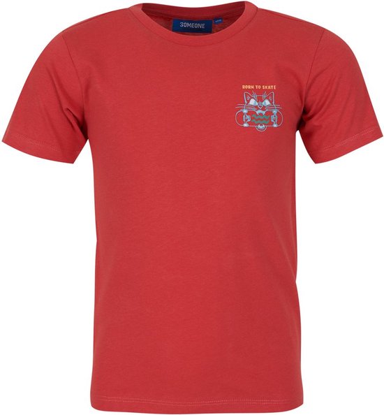 Rode t-shirt - Fred