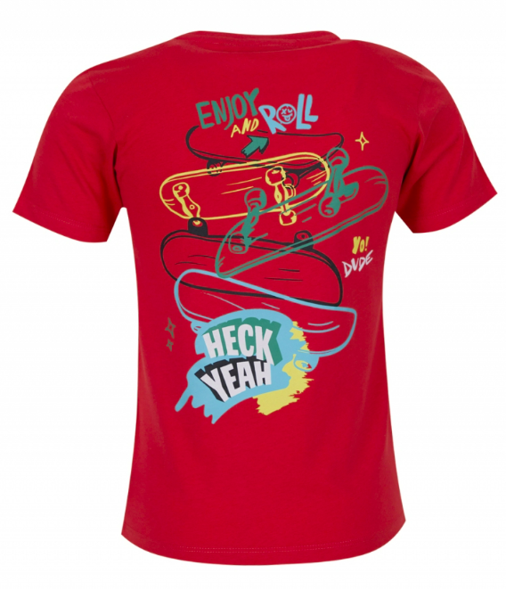 Rode t-shirt - Fred