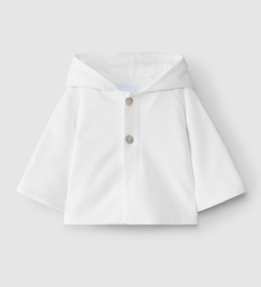 Hooded jacket - wit