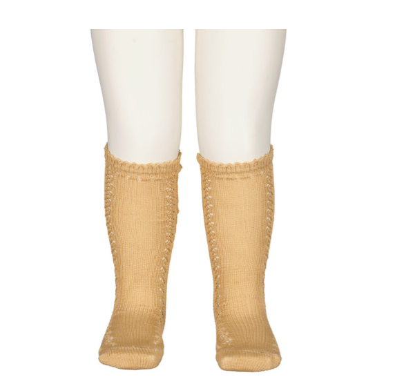 Kniekousen - Pointelle Cumin