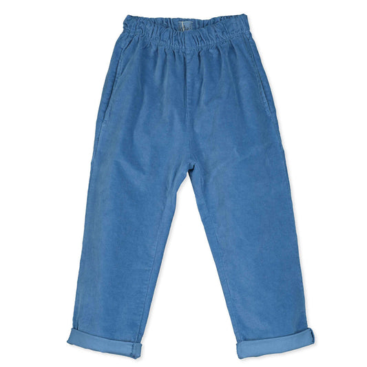 Velvet pants - Blue