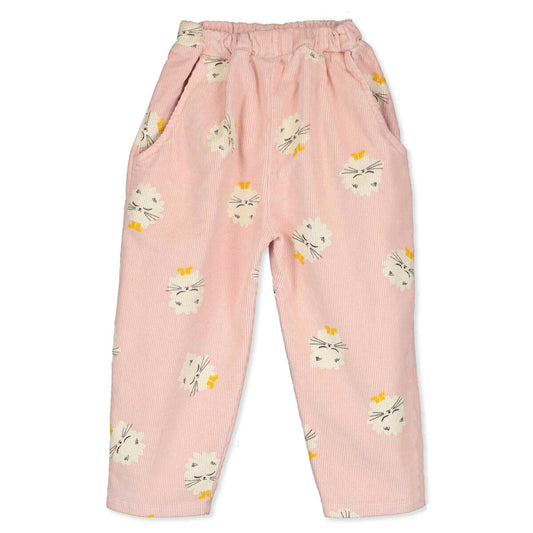 Wide pant - rose