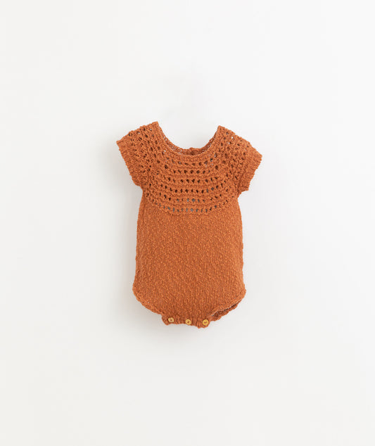 Knitted jumpsuit - Anise