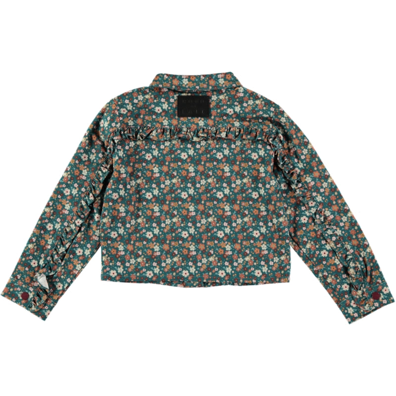 Floral jacket - jeans